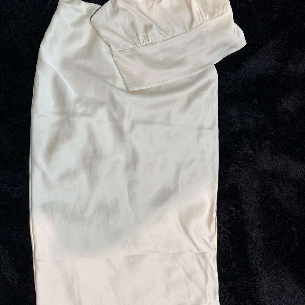 House of Harlow 1960 Cream Midi Pencil Skirt for Work